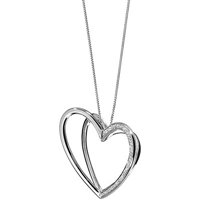 Pendente Comete Donna in Oro bianco Diamante GLB271 - GLB271